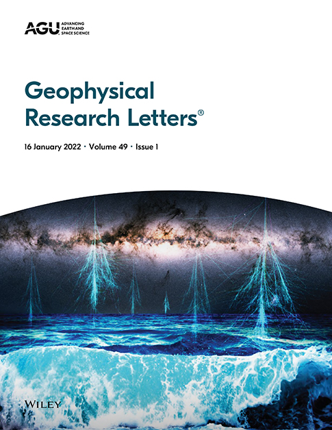 GEOPHYSICAL RESEARCH LETTERS