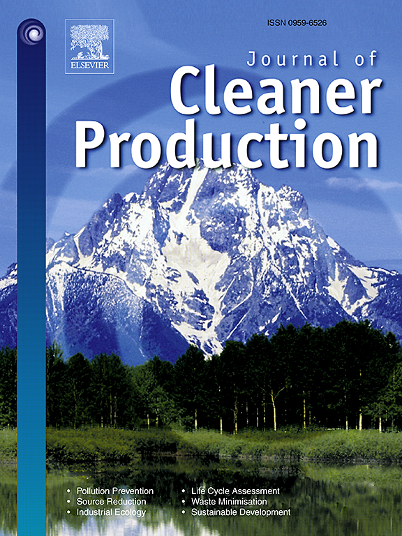 JOURNAL OF CLEANER PRODUCTION
