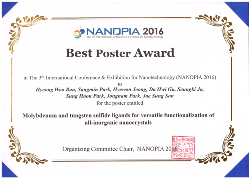 Nanopia Award