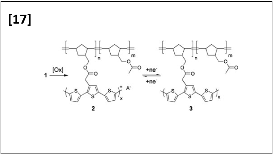 Poly(terthiophene)s from Copolymer Precursors via Solid-State Oxidative Conversion